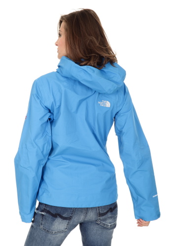 Blue The North Face “Lightspeed” hooded 