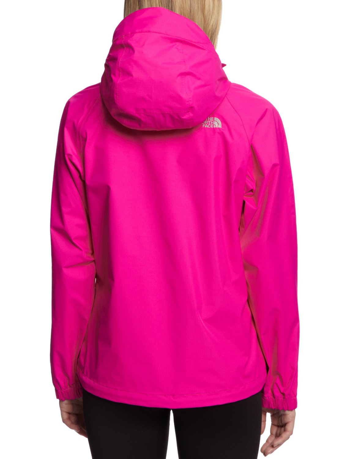 north face pink rain jacket